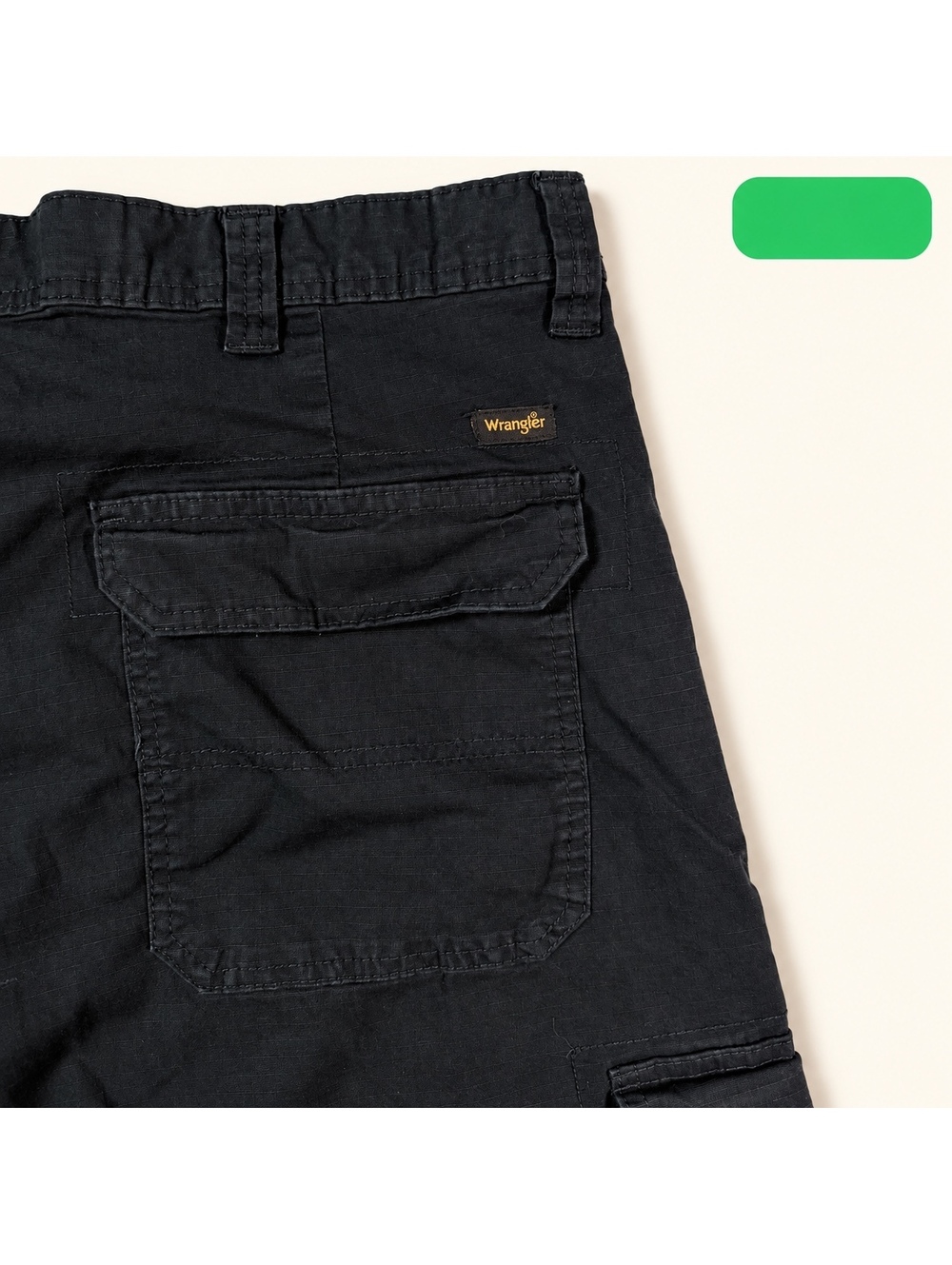 Wrangler Black Cargo Pants 34x30